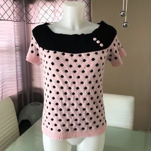 Rockabilly Plus Size off the shoulder sweater